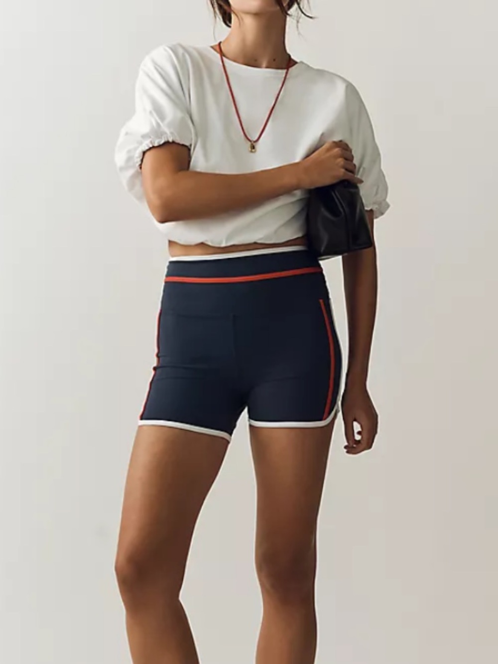Beach Riot Ryder Shorts L Navy Red White New with tags
